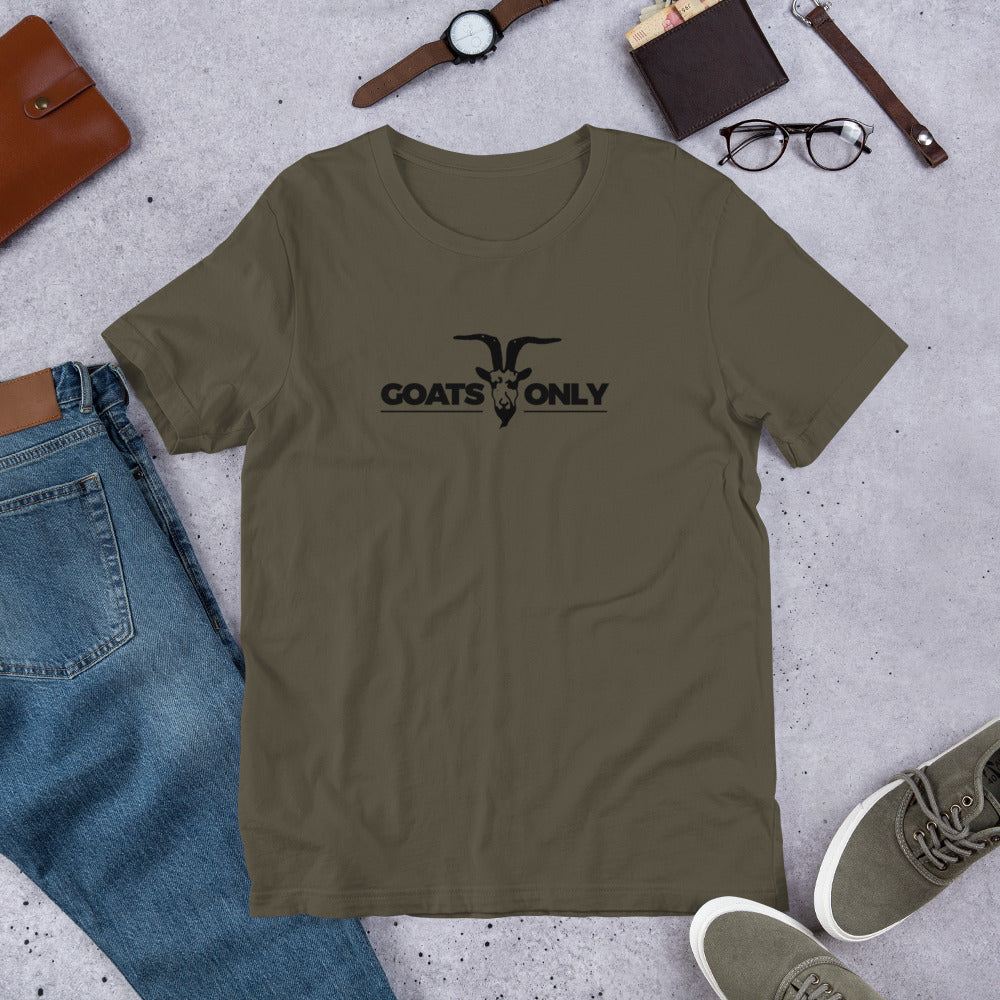 Goats Only Armed Forces T-Shirt